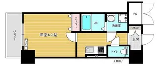 ヒルズ夕陽丘【2階】の間取り