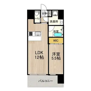 プレジオ九条【15階】の間取り