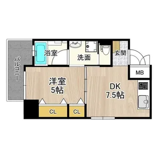 CITY SPIRE日本橋高津【4階】の間取り