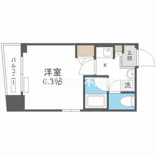 エイペックス大手通 【9階】の間取り