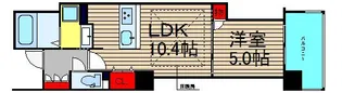 CONOE本町通【5階】の間取り
