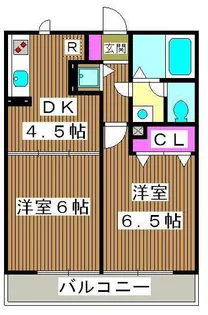 リバレイン浮間1【2階】の間取り