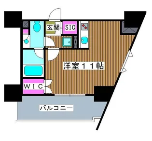 プライムメゾン板橋【2階】の間取り