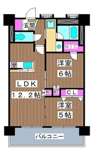 Nステージ赤羽志茂【5階】の間取り