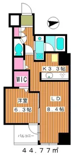 グローバン板橋【2階】の間取り