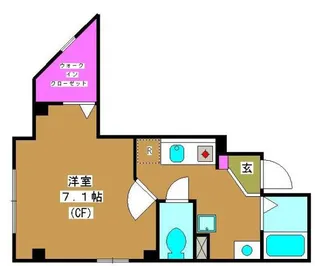 大野ビル【3階】の間取り
