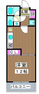 Tsガーデン小竹向原【1階】の間取り