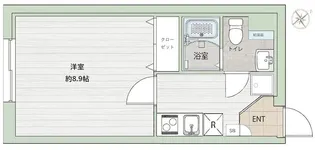 フラシア東武練馬【105号室】の間取り