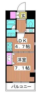 オーキッドレジデンス板橋【11階】の間取り