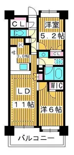 コンフォリア板橋仲宿【14階】の間取り