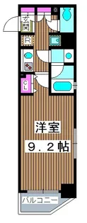 クレジデンス西台ウエスト【205号室】の間取り