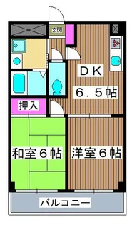 ルミエール蓮根【3階】の間取り
