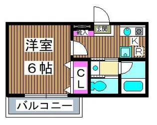 アルジオーネ高島平【2階】の間取り