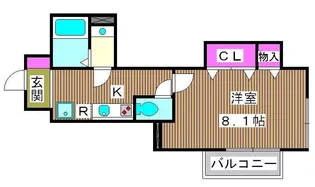 グリーンコート【1階】の間取り