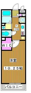 コリーヌタツミ【2階】の間取り