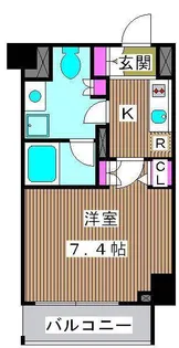 プレールドゥークときわ台【6階】の間取り