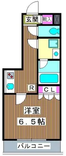 クレヴィスタ板橋本蓮沼【1階】の間取り