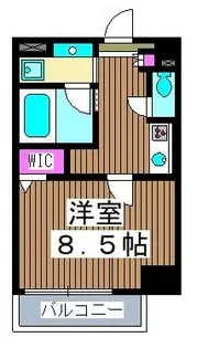 プレーヌ【4階】の間取り
