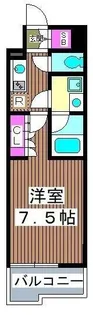 ルーブル西高島平【3階】の間取り
