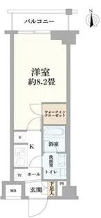アゼスト浮間舟渡【4階】の間取り