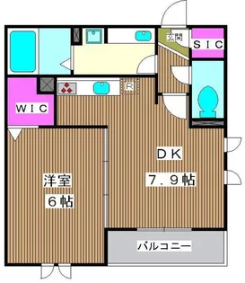 サンクレール小竹向原【2階】の間取り