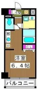 パルメゾン見次公園【7階】の間取り