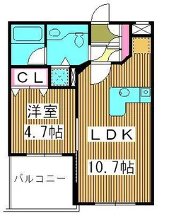 ラナイクラシコ【2階】の間取り