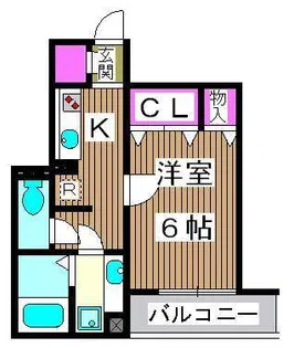 グレースマルニ2【1階】の間取り