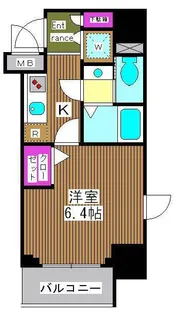 ガーラグランディ北池袋【11階】の間取り