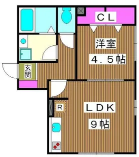 ハイムクライス1【1階】の間取り