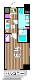 ジーベックときわ台【4階】の間取り