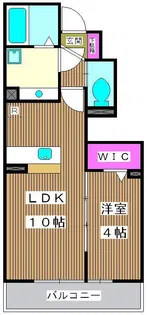 ノーブルコート【102号室】の間取り