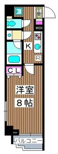 プレールドゥーク大山駅前【7階】の間取り