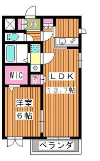 ベルハウス【1階】の間取り