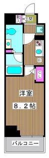 ジーベックときわ台【4階】の間取り