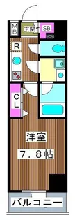 ブライズ板橋クレヴィスタ【12階】の間取り