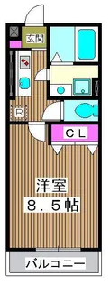 ルアーナガーデン2【3階】の間取り