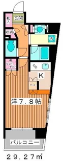 プライムコート大山【7階】の間取り