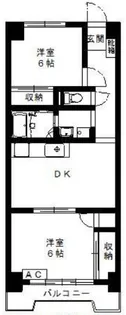 グリーンパレス小泉【4階】の間取り