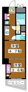 ライオンズマンション大山金井町【1階】の間取り