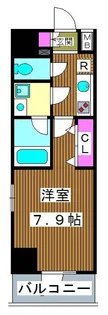 ブライズ板橋クレヴィスタ【2階】の間取り