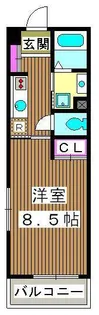 ソレイユ中板橋【2階】の間取り
