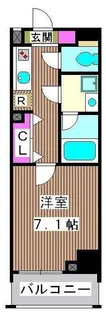 クレヴィスタ板橋西台【6階】の間取り