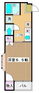 スカイハイツ【1階】の間取り