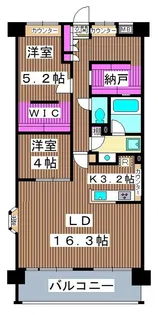コンフォリア高島平【7階】の間取り