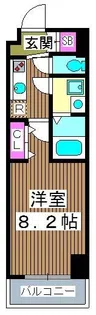 クレヴィスタ中板橋【7階】の間取り