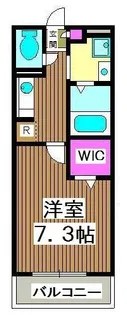 ウィルサクシード【1階】の間取り