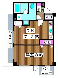 アルテシモ志村坂上【5階】の間取り