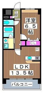 ブルースカイ【2階】の間取り