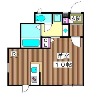 パークサイド千寿【2階】の間取り
